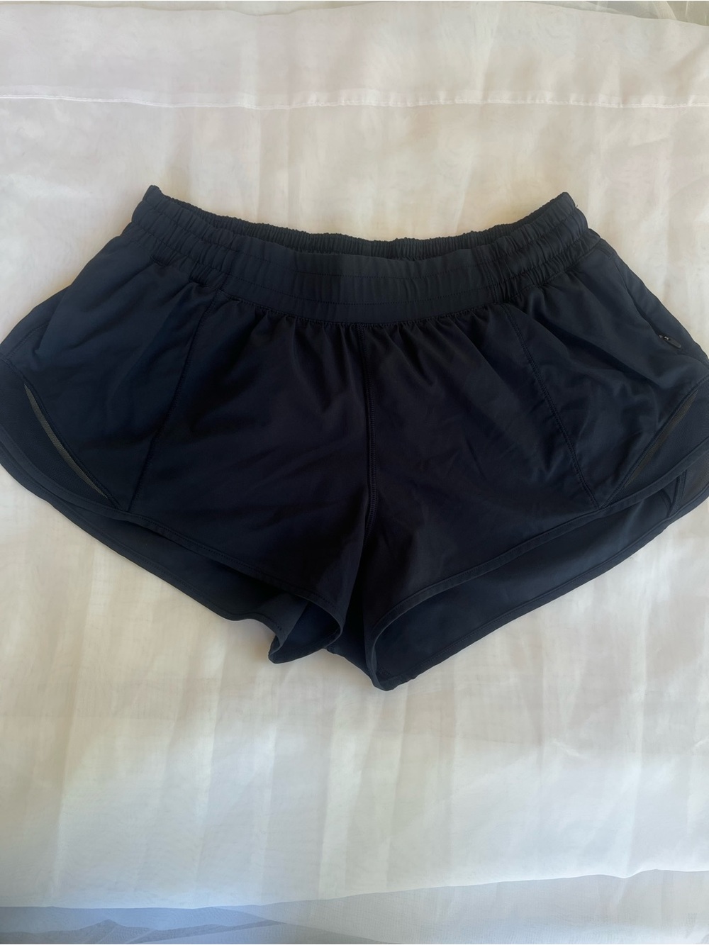 lululemon athletica Black Athletic Running Shorts